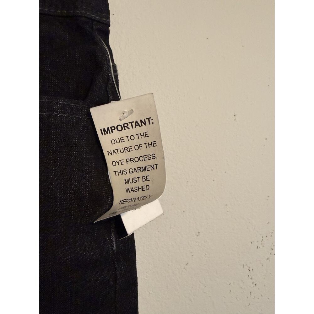 Style & Co. Women Jeans Black Solid Stretch Straight Leg Tummy Control 18WP - Picture 4 of 7
